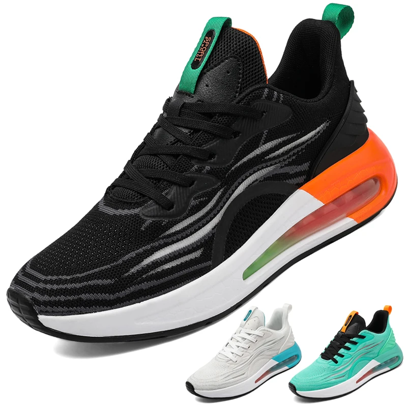 NEW Anti-Slip Breathable Men's Casual Sneakers Adult Teenagers Outdoor Running Shoes Walking Shoes School Sports Shoes 39-44