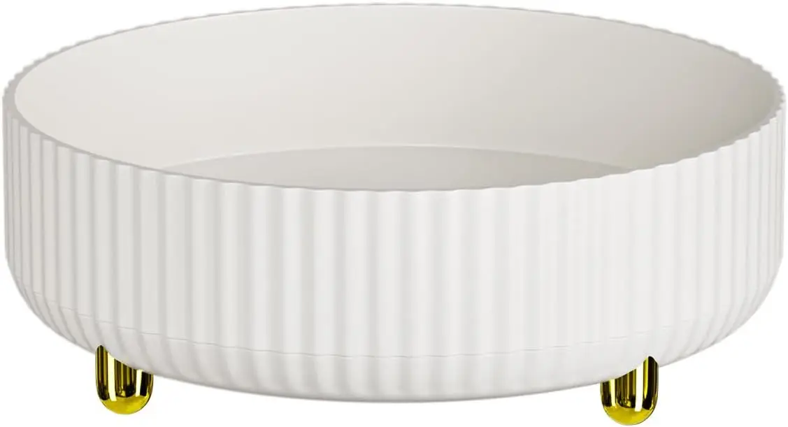 

Вращающийся на 360 ° лоток для хранения косметики и парфюма, настольный лоток для хранения