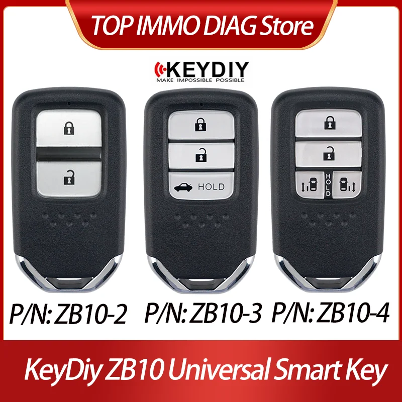 KeyDiy ZB10-2 ZB10-3 ZB10-4 Универсальный пульт дистанционного управления без ключа для чипа ID46 47 48 49 4A KD900KD MAXKD MINI PROGKD X2KD X4 (art.: 3920d4765a204) - 3920d4765a204