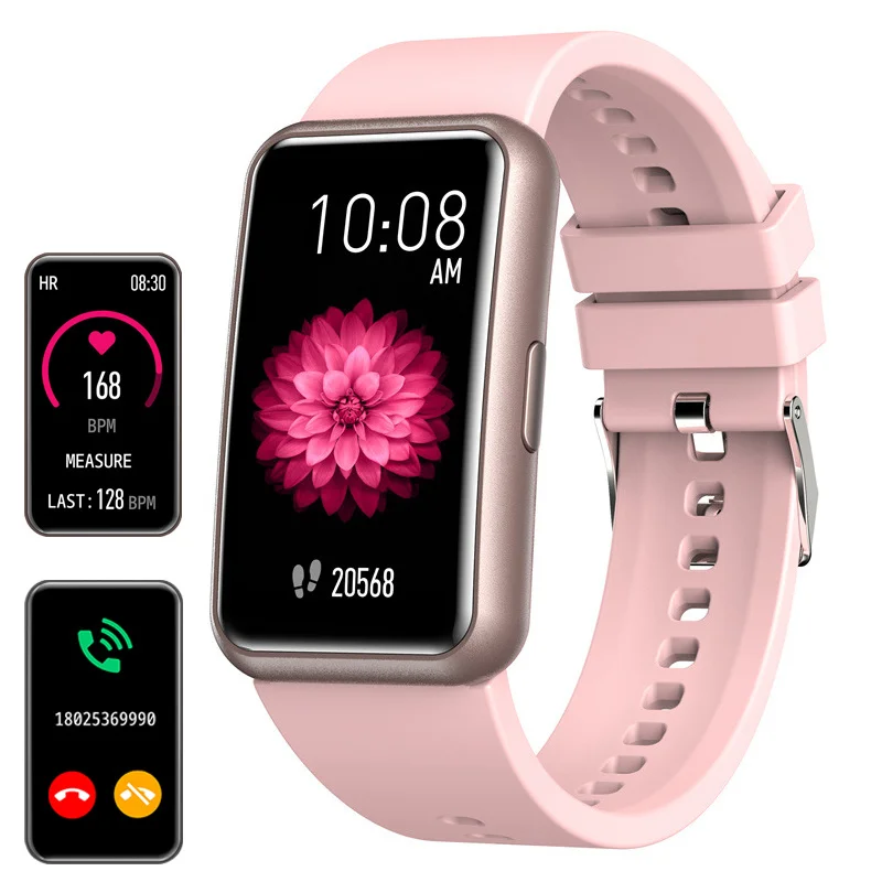 

Women's multi port smart watch, 2022 inch touch screen, heart rate monitor, body Activity Monitor, for Android iOS, gift, 1.45