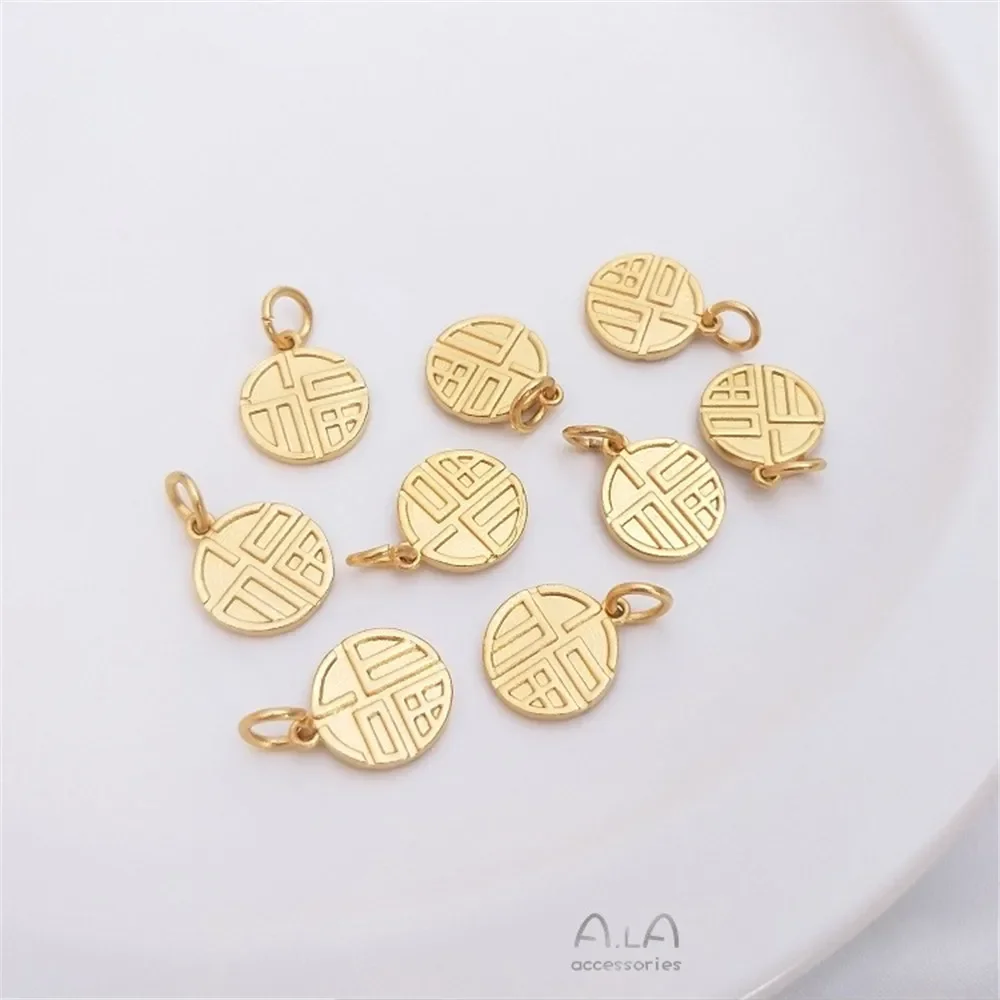 Вьетнамский бренд Ша Цзинь Фу не выцветающий кулон с персонажем привлекающий