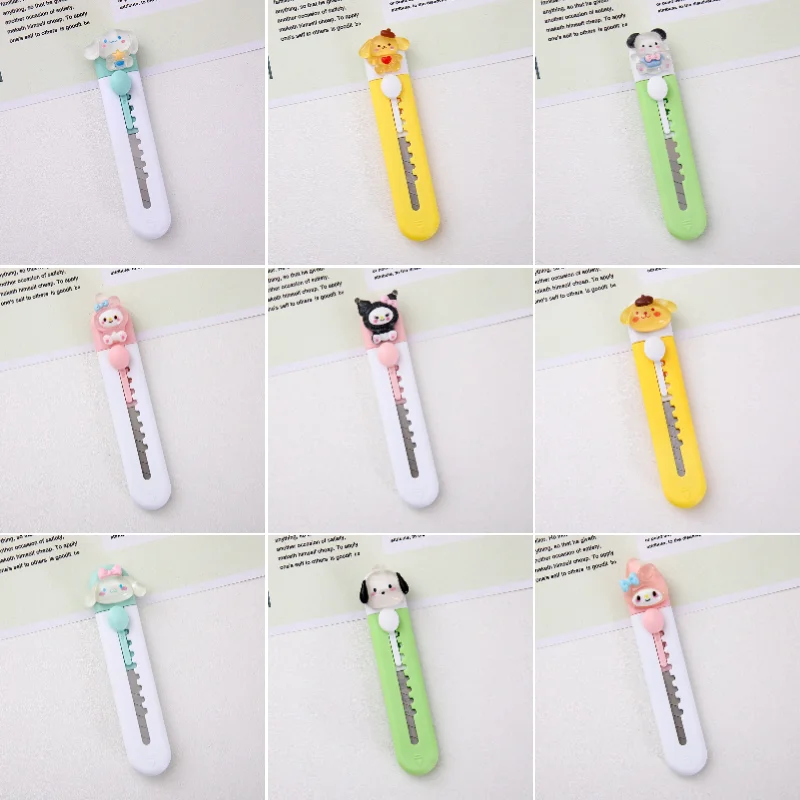 

1 Pc Portable Utility Knife Cutter Alloy Mini Cute Fruits Animals Letter Envelope Opener Mail Knife School Office Cut Supplies