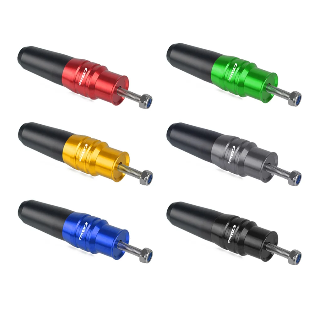Фото Аксессуары для мотоциклов Honda CB300F 2014 2015 2016 2017 2018-2021 2020 CNC слайдеры выхлопной рамы противоударные Прокладки Защита от падения №5