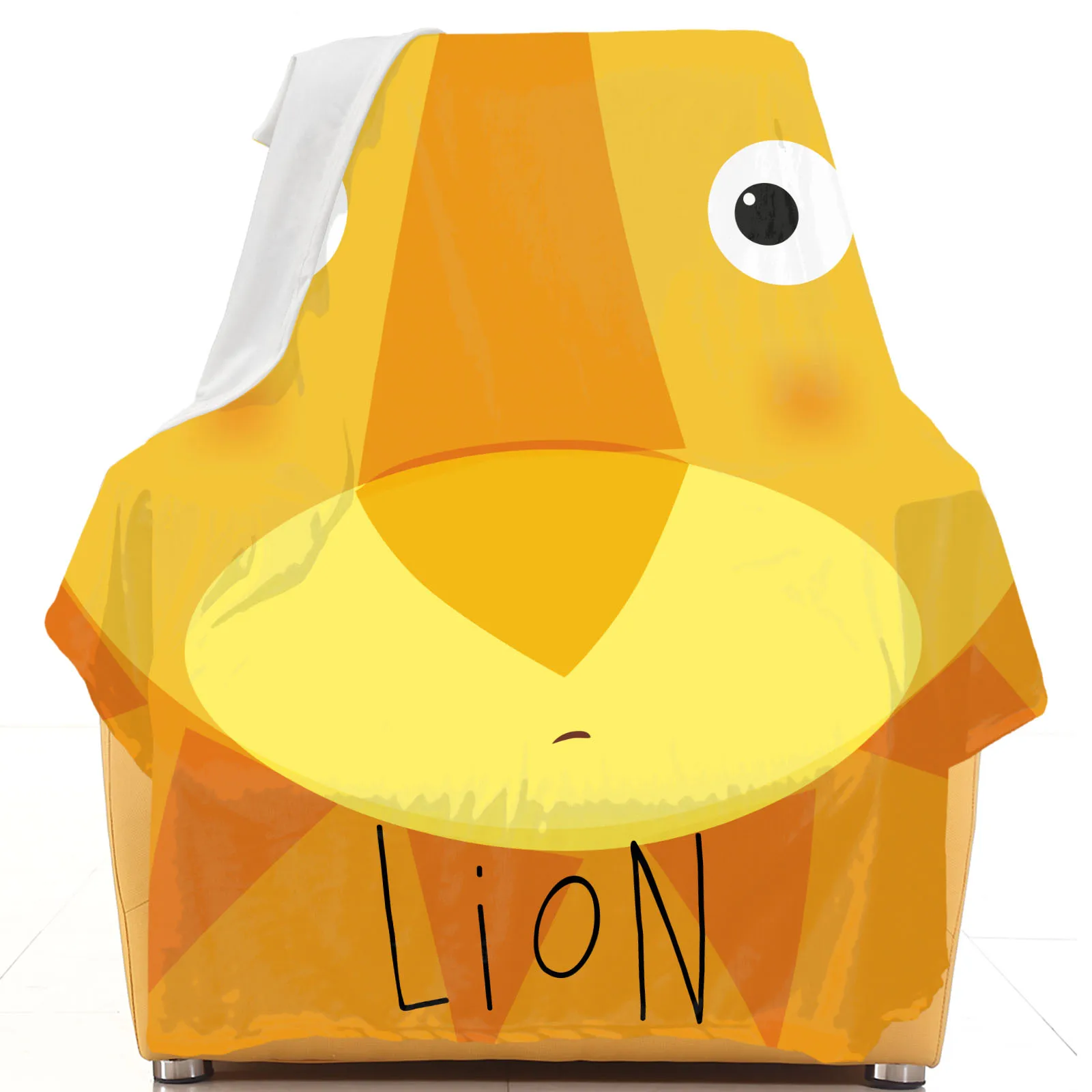 Тонкое одеяло с Львом охлаждающее покрывало для кровати дышащее легкое дивана