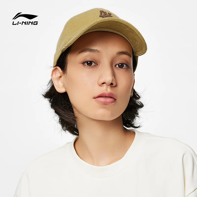 Бейсболка Li Ning для мужчин и женщин новинка 2023 Женская Спортивная Кепка Amyt229