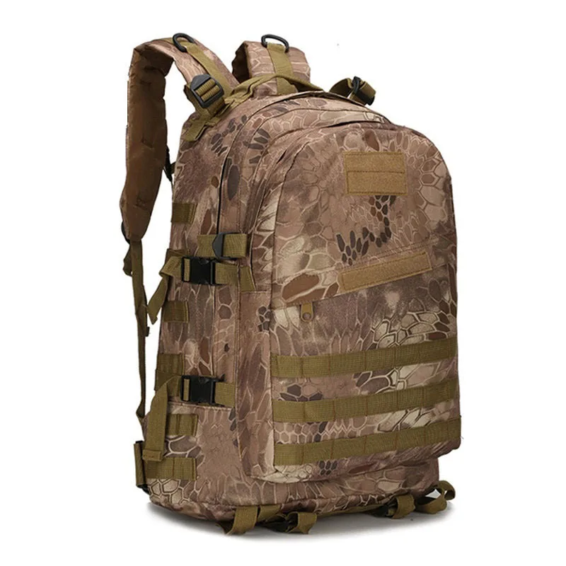 Mochila Militar de camuflaje para hombre y mujer, bolsa de viaje informal, impermeable, 1000D, nailon, 40L