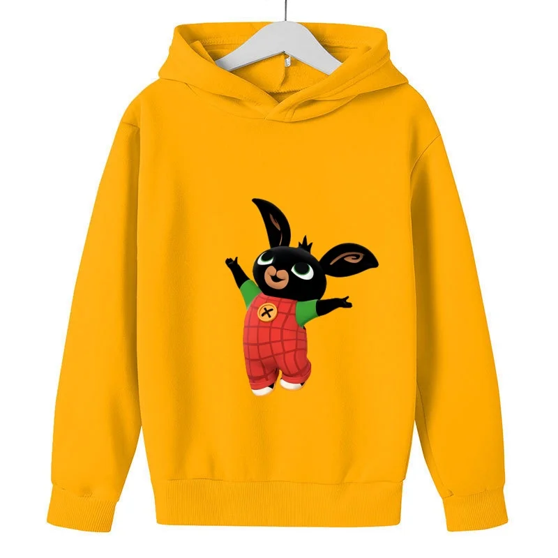 Детский весенне-осенний свитер с длинными рукавами в стиле аниме Bing Ribbit