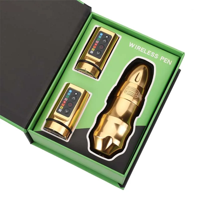 

Body Art EXO Wireless Ink Cartridge Tattoo Bolt 12000 RPM Professional Battery Capacity 2000mAh 2 Batteries