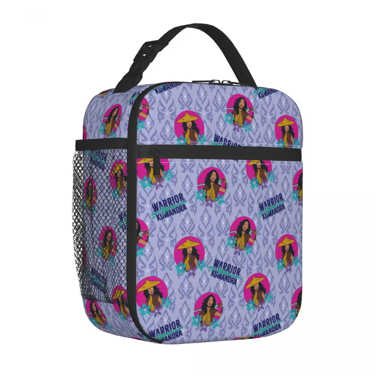 Disney Raya & The Last Dragon Insulated Lunch Bag Cooler Bag Lunch Container Portable Tote Lunch Box Men Women Beach Travel