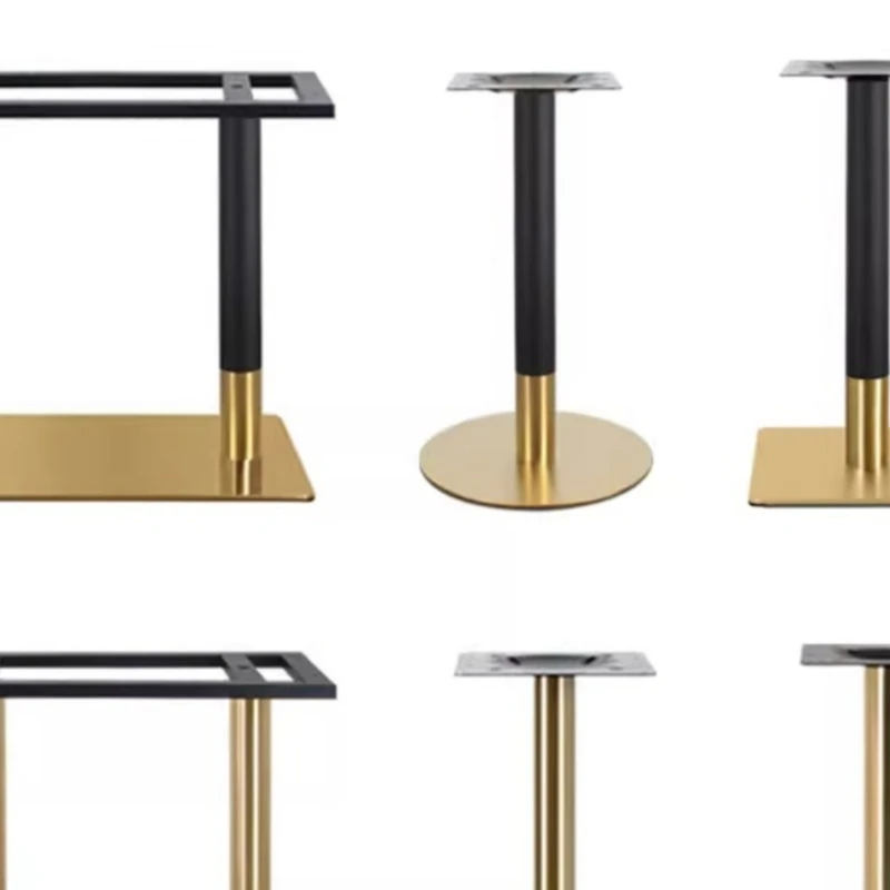 Кронштейн на ножке для стола каменная плита с покрытием из нержавеющей стали