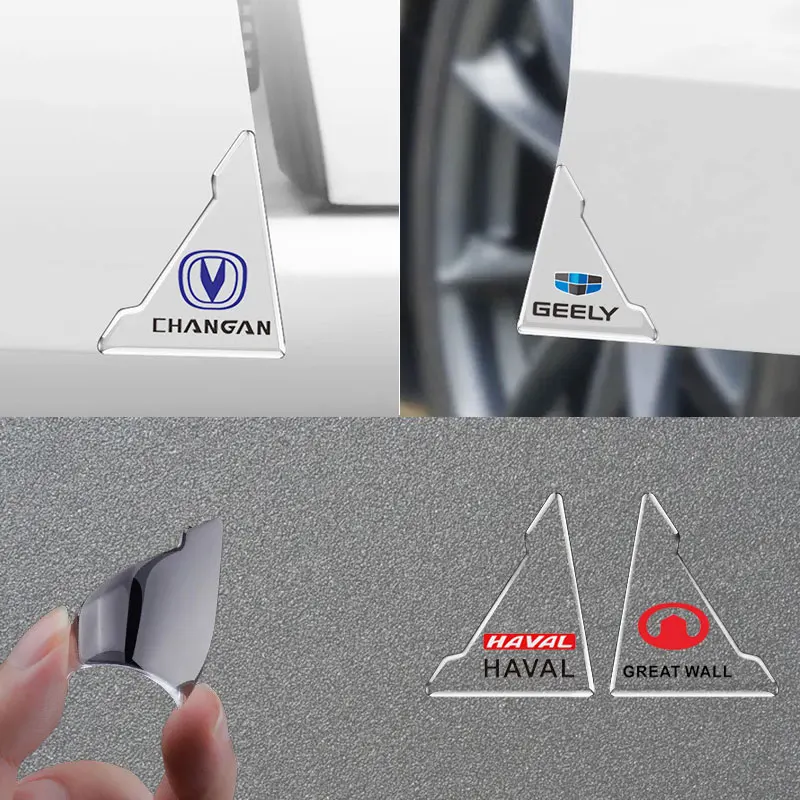 

Car Door Corner Anti Scratch Collision Protection Stickers for Mercedes Benz AMG W204 W203 W212 W211 W124 W210 GLC Accessories