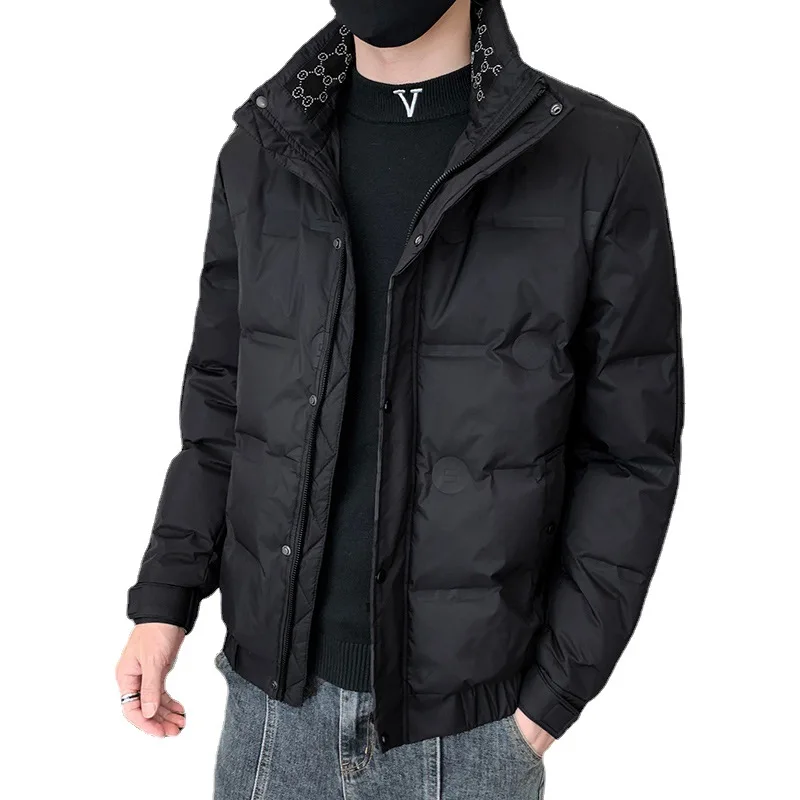 Down Jacket Men 2022 New Winter Slim Warm White Duck Down Coat Men Jacket