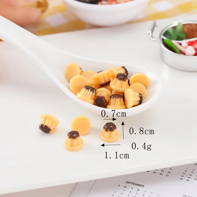 

Имитационные мини-пудинги из смолы, набор из 5 штук