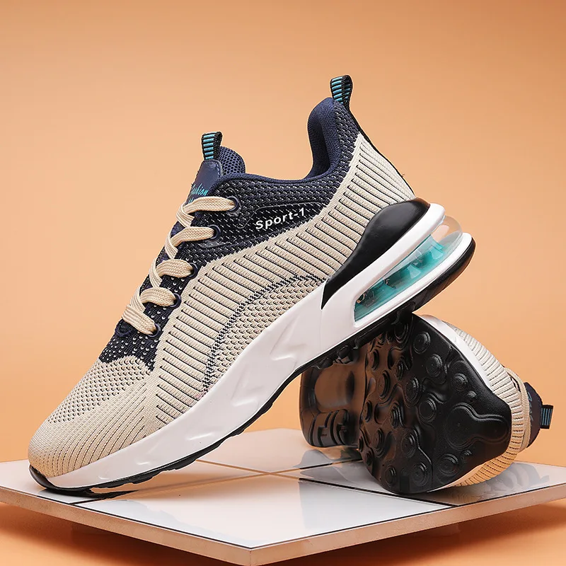 

Men's Running Shoes Breathable Sneakers Men's Sports Lightweight Lace-Up Sneakers Outdoor Training Men's Shoes Sapatos Masculino