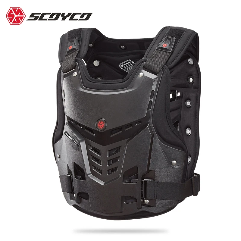 Фото Scoyco AM05 внедорожная мотоциклетная армированная куртка для груди и спины ударопрочная мужская куртка для мотокросса Защитное снаряжение для... №3