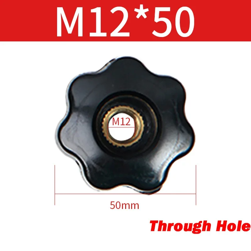 

Черные бакелитовые гайки M4-M16