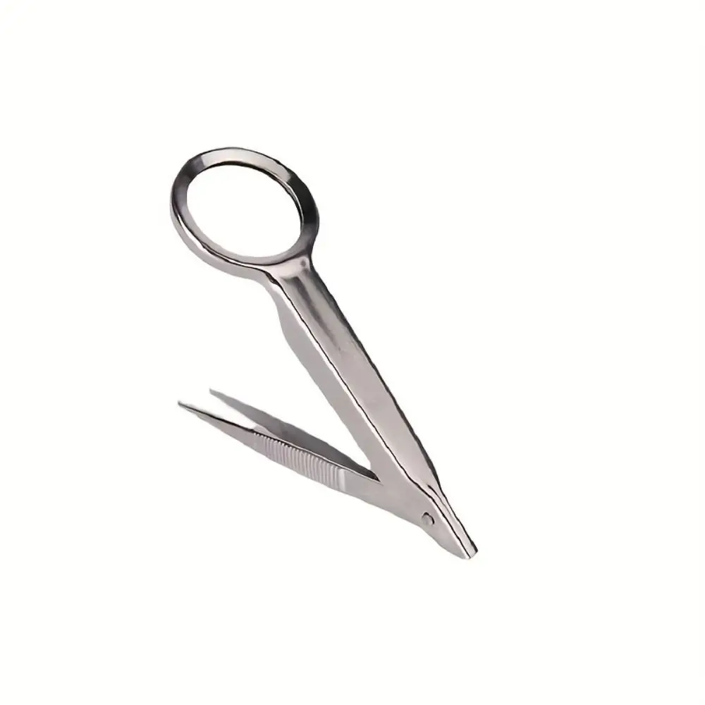 Портативный 10-кратный увеличительное стекло ручной прецизионный пинцет из