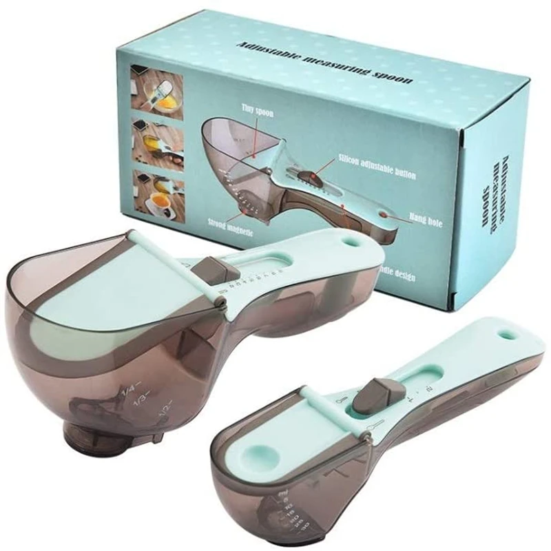 Пластиковая ложка-весы регулируемый инструмент для измерения внутреннего