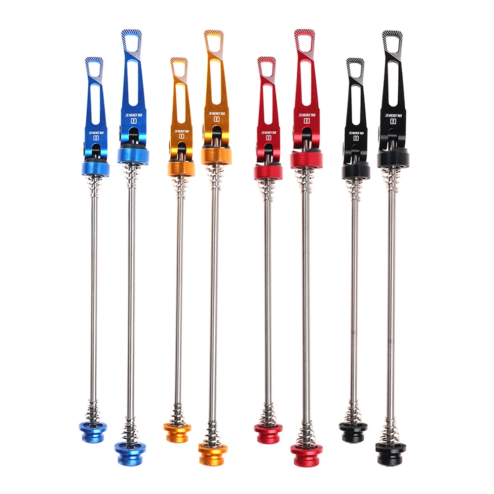 

1 Pair Titanium 100/135mm Quick Release Skewers MTB Bike Road Bicycle Skewer QR Cycling Quick Release Wheel Skewers Parts