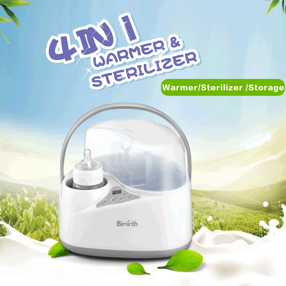 

Multifunctional Milk Bottle Steam Heating Milk Heater Thermostat 4 In 1 Steam Milk Warmer Milk Warmer Sterilization Pot