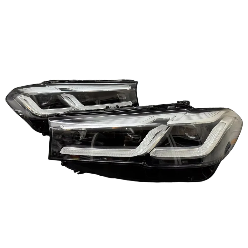 Для BMW 5 серии G30 G38 2020-2021 полностью светодиодные фары европейская версия в сборе