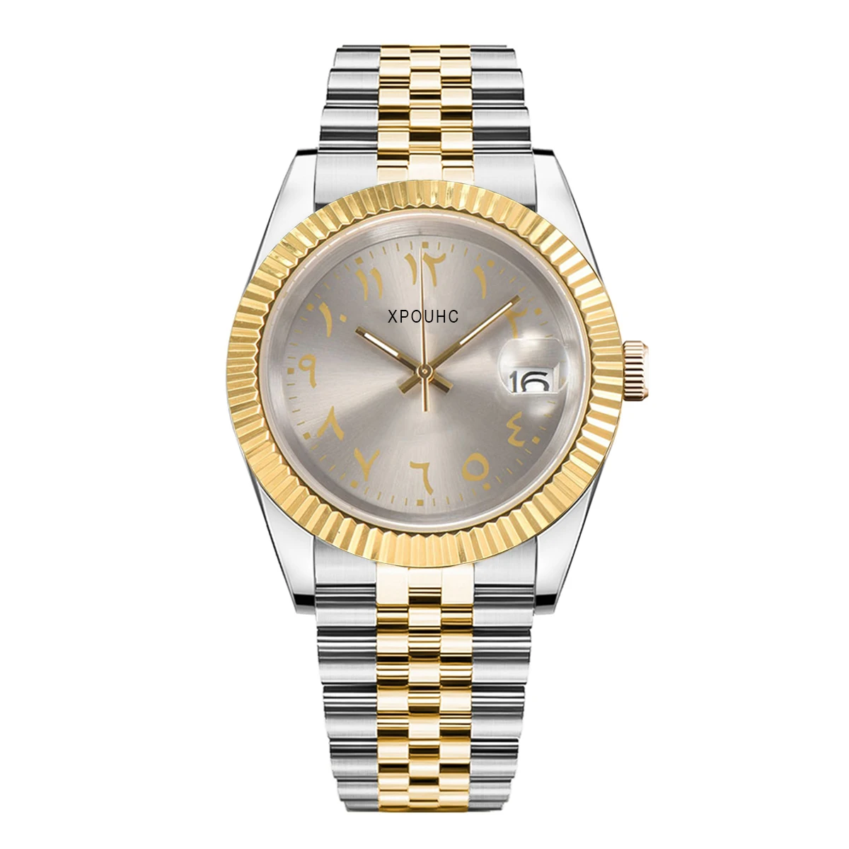 Часы NH35 на заказ Поддержка индивидуального логотипа Сапфировое стекло Корпус из