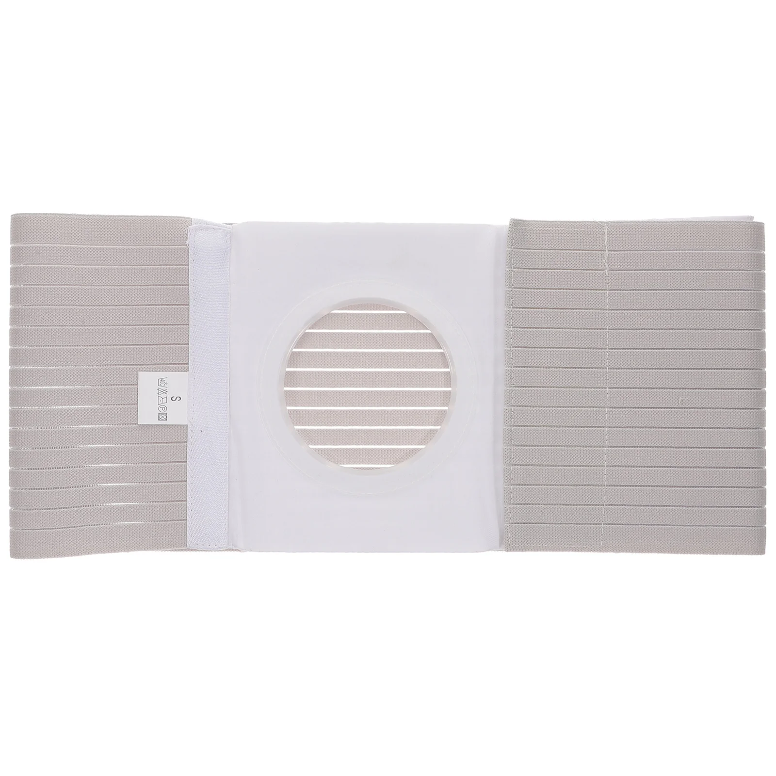 

Abdomen Hernia Belt Stomach Truss Binder Ostomy Support Hernia Garment Hernia Support For Colostomy Bag Stoma Opening (, Beige )
