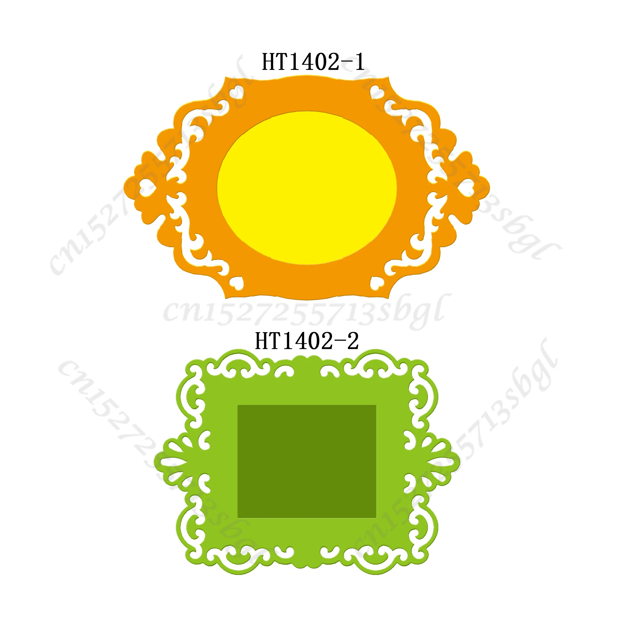 Вырубные штампы для фоторамки — новая форма высечки и дерева HT1402 Подходит