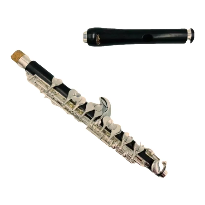 Фото MeeLe A-01 Деревянный корпус и пикник Greenadilla, ключ C, посеребренный ключ №4