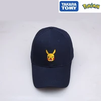 cartoon pikachu bent brimmed hat smiling face adult hip hop dad mesh hat trucker hat dropshipping hat unisex baseball hat