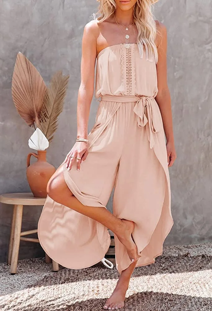 

Женские комбинезоны, элегантный комбинезон, Женский Облегающий комбинезон, сексуальный комплект из 2 предметов, комбинезон с открытыми пле...