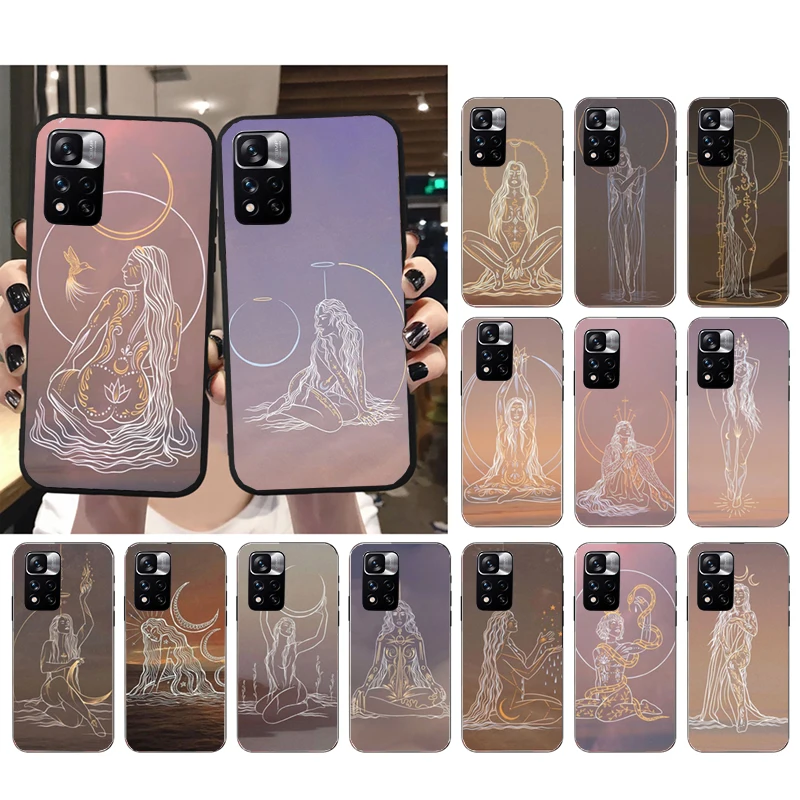 

Phone Case for Xiaomi Redmi Note 12 Pro 11 11S 11T Pro 10 9 Pro 10S Redmi 10 9 10C 9C Lucia Dami Sacred Avatar