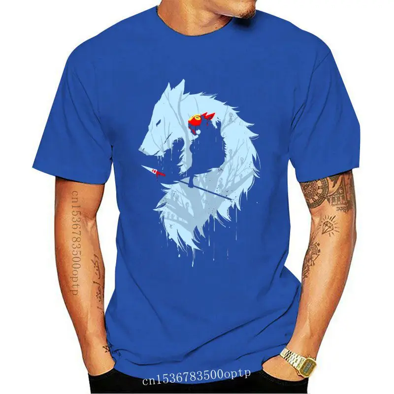 

Camiseta de Anime de la princesa Mononoke, Studio Ghibli, todas las tallas, tendencia 2021