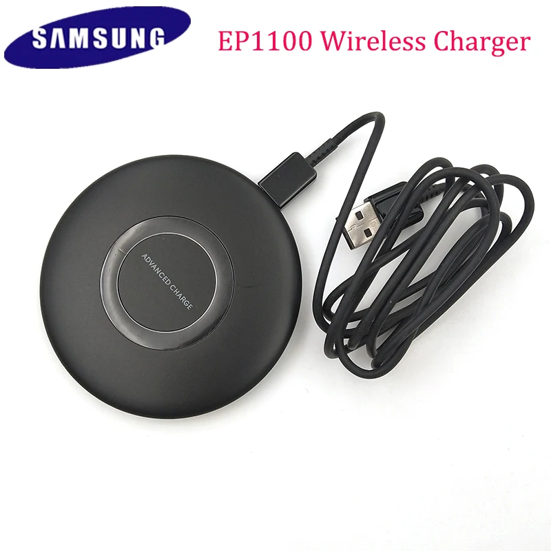 

SAMSUNG EP-P1100 S21 FE Fast QI Wireless Charger 15W Quick Charging Pad For Galaxy Z Fold 2 3 4 Flip 2 3 4 Note 20 Ultra 10 Plus