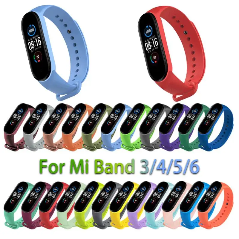 

1 шт., силиконовый смарт-браслет для Xiaomi Mi Band 4