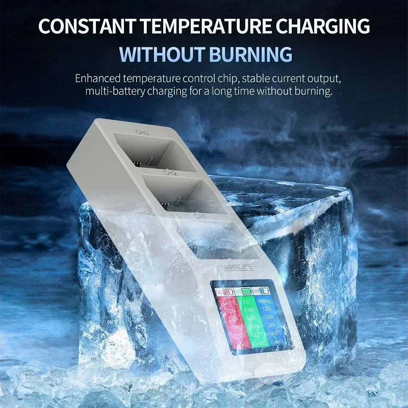 Battery Charger Flight For Mini 3/Mini 3 Pro Digital Display Fast Charging Hub DJI 4 Accessories