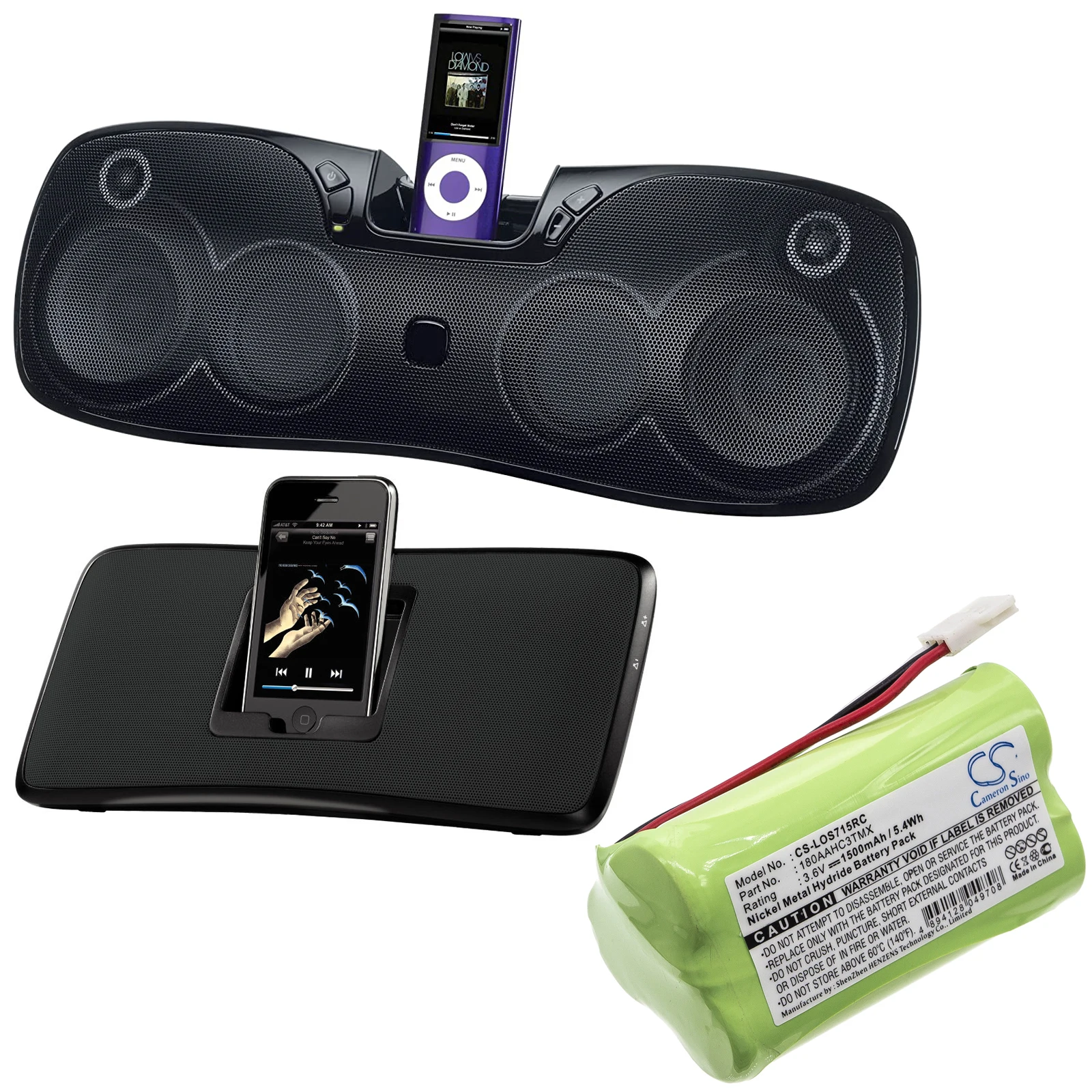 

CS 1500mAh Battery For S-00100 S715i S315i