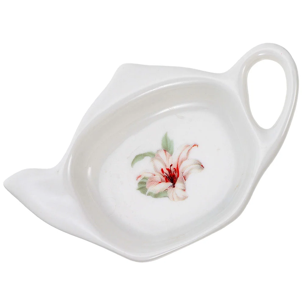 

Ceramic Tea Bag Coaster Spoon Rest Tea Bag Holder Saucer Tea Bag Plate