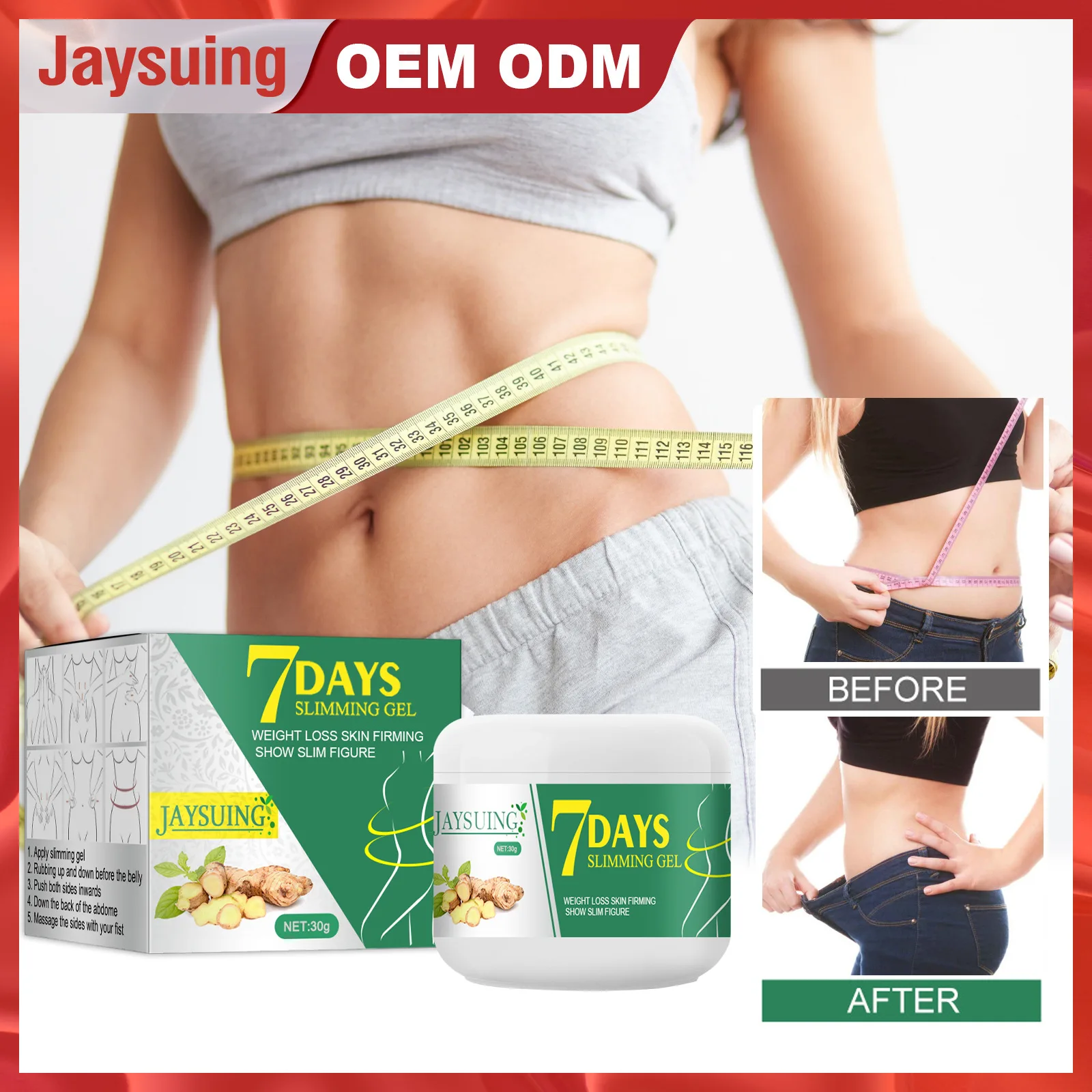 

Ginger Slimming Cream Firming Slimming Cream Massage Thin Big Belly Body Shaping Cream Reduce Weight Slimming Down