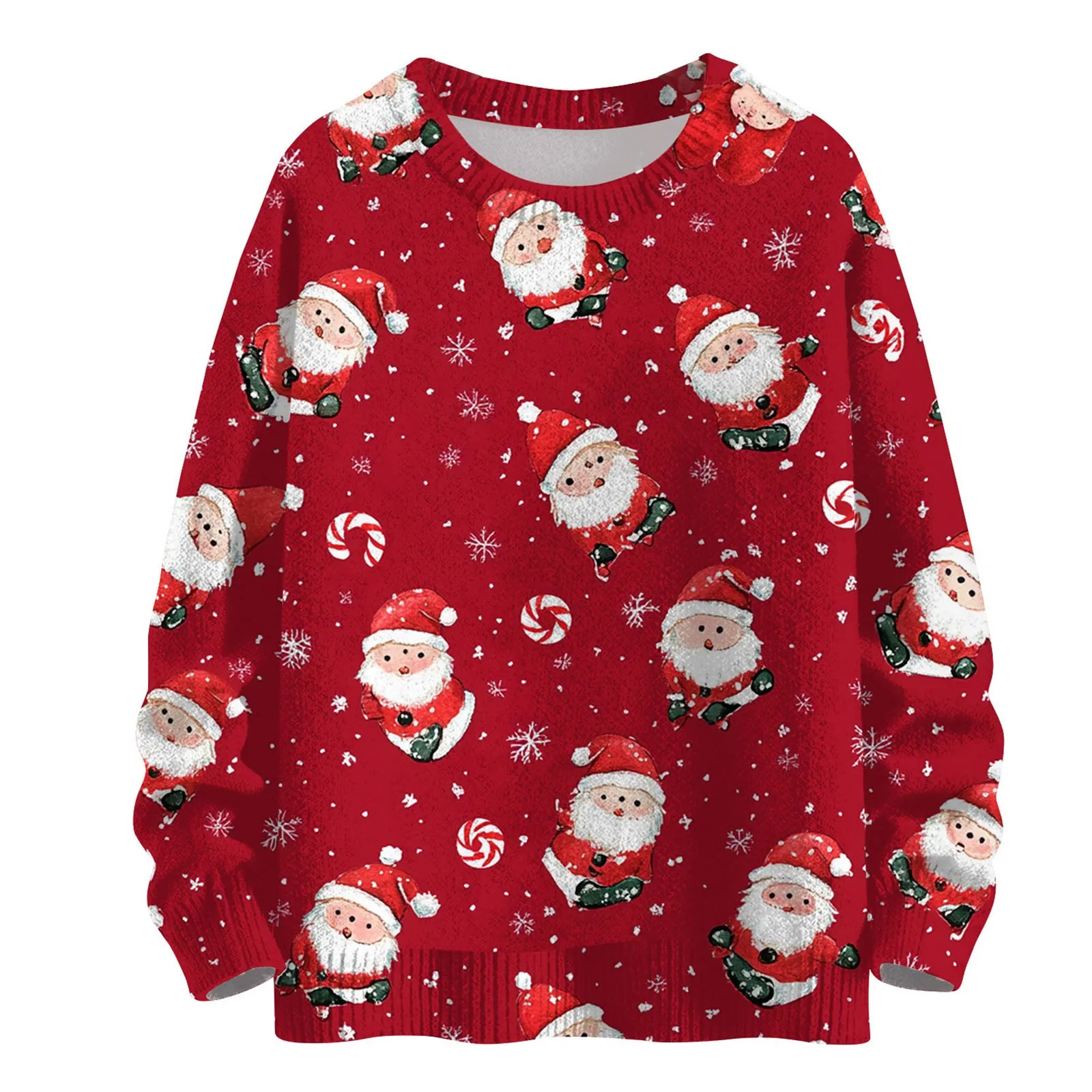 Осень-зима женская новая рождественская трикотажная одежда со снеговиком