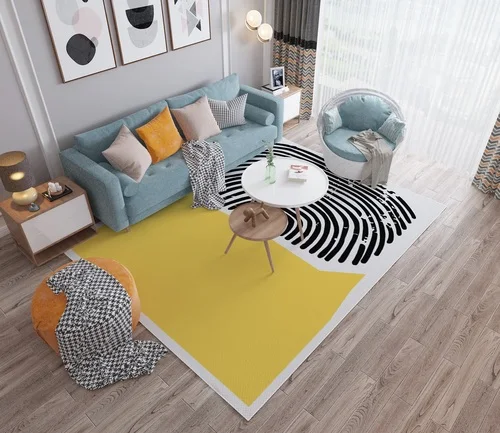 

Modern Nordic style geometric art graphics floor mats door mats non-slip mats carpets bedroom home decoration