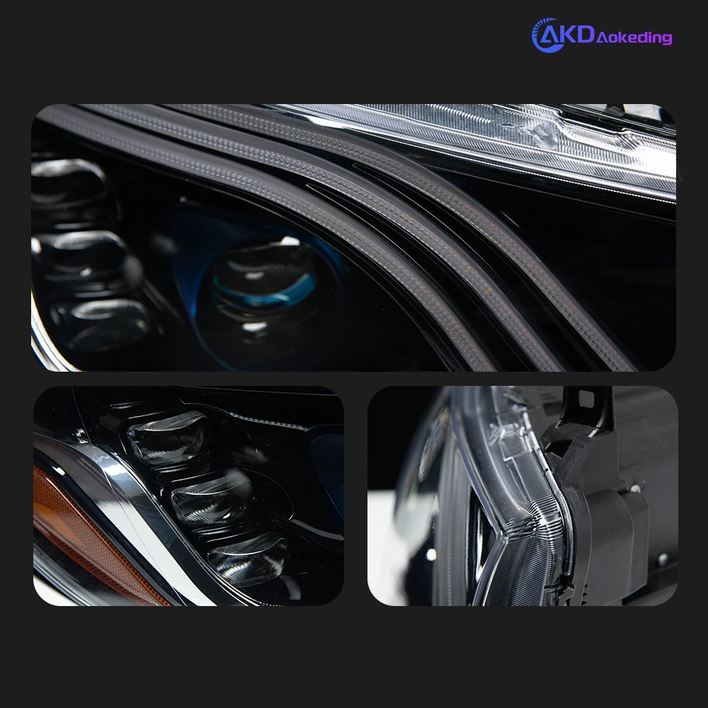 Фото Автомобиль для Benz Sprinter 2018-2023 фары 12 В ходовые DRL Hella Led Bi Xenon H1 H7 лампы противотуманные фары автомобильные принадлежности аксессуары №5