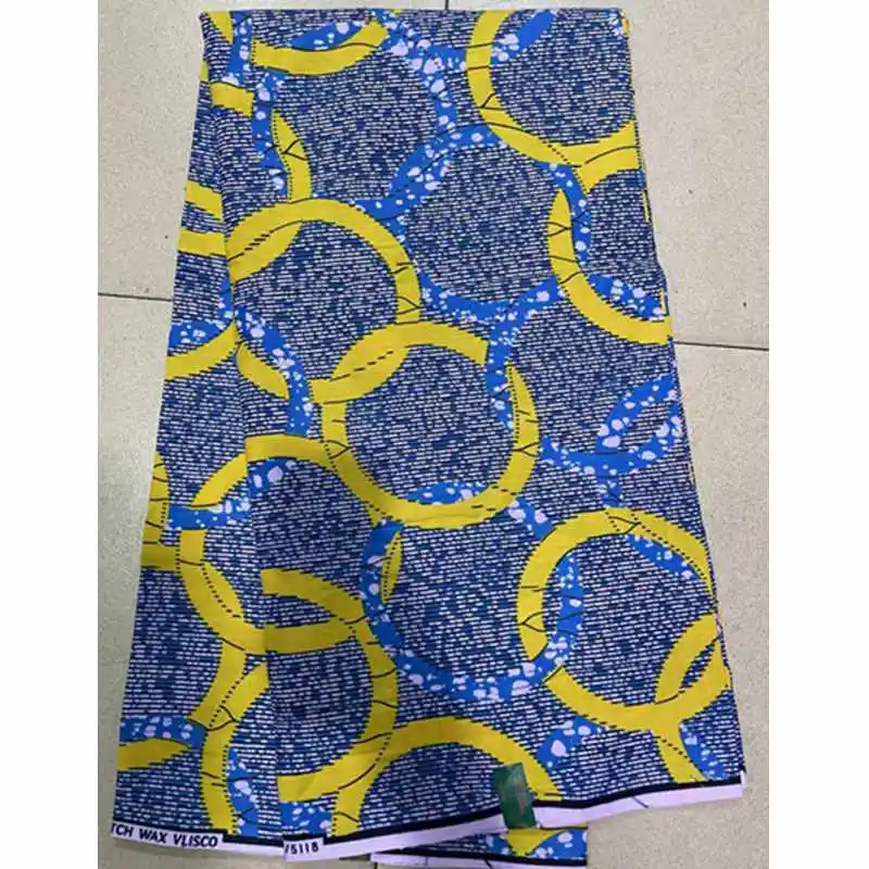 

Veritable Super V Real Wax Guaranteed Wax Prints Real Dutch Hollandais Loincloth African Dress 100% Cotton Fabric 6 Yards Batik