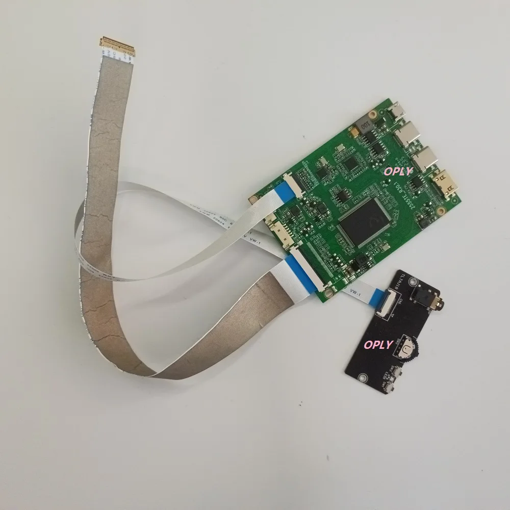 

kit for N133HCQ N133HSG N140HCN-E5B N140HCN-E5C 1920X1080 Mini HDMI-compatible Type-C Micro USB LED panel EDP Controller board
