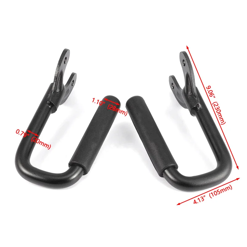 2 шт./комплект передние рукоятки для джипа Wrangler TJ 1997-2006