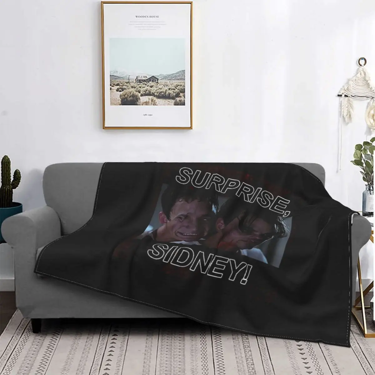 

Manta de Billy y Stu с grito, colcha de cama a cuadros, ropa de cama, manta de verano, funda для детей