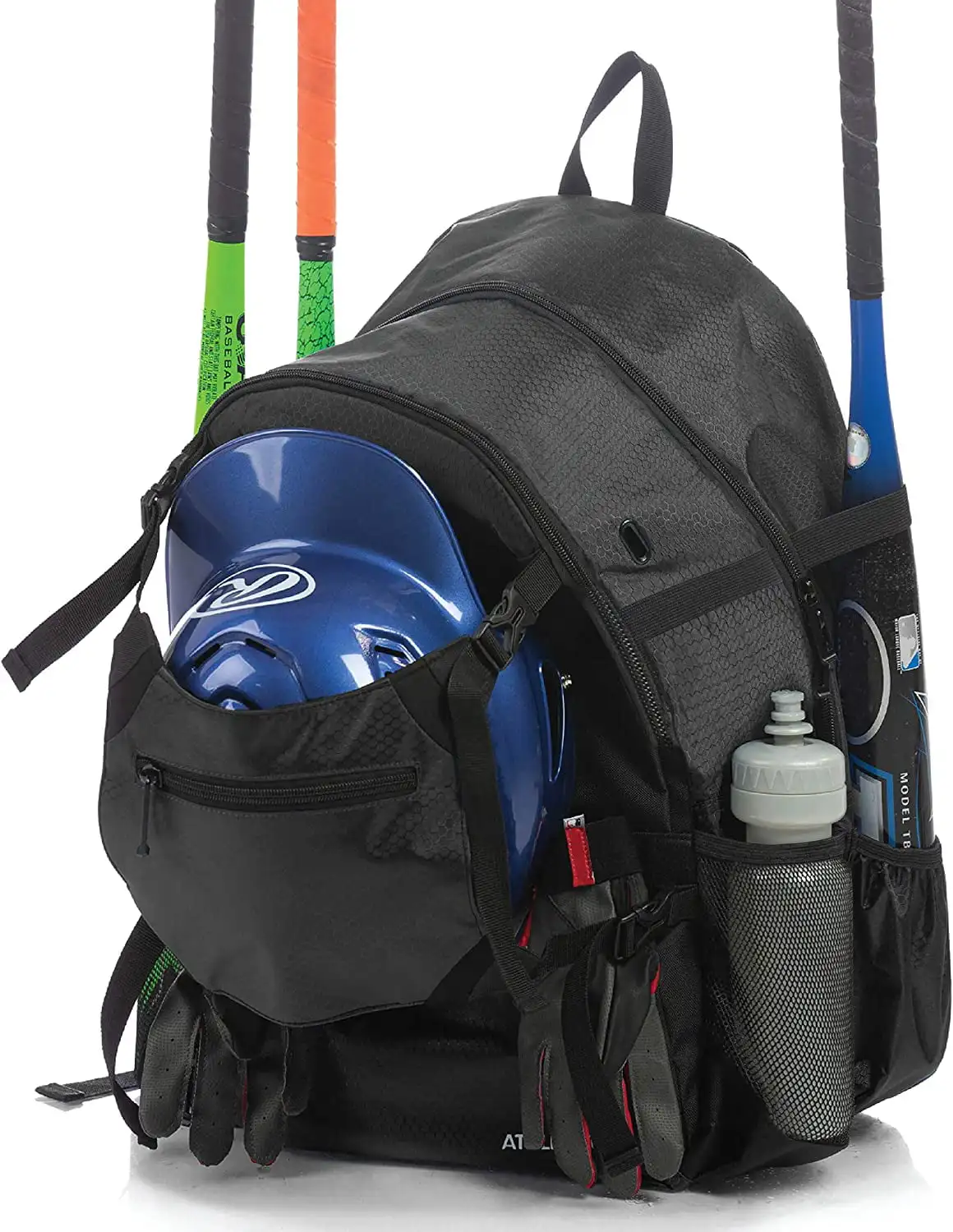 

Advantage Baseball Bag - Baseball Backpack with External Helmet Holder for Baseball, T-Ball & Softball Equipment & Gear for Yout