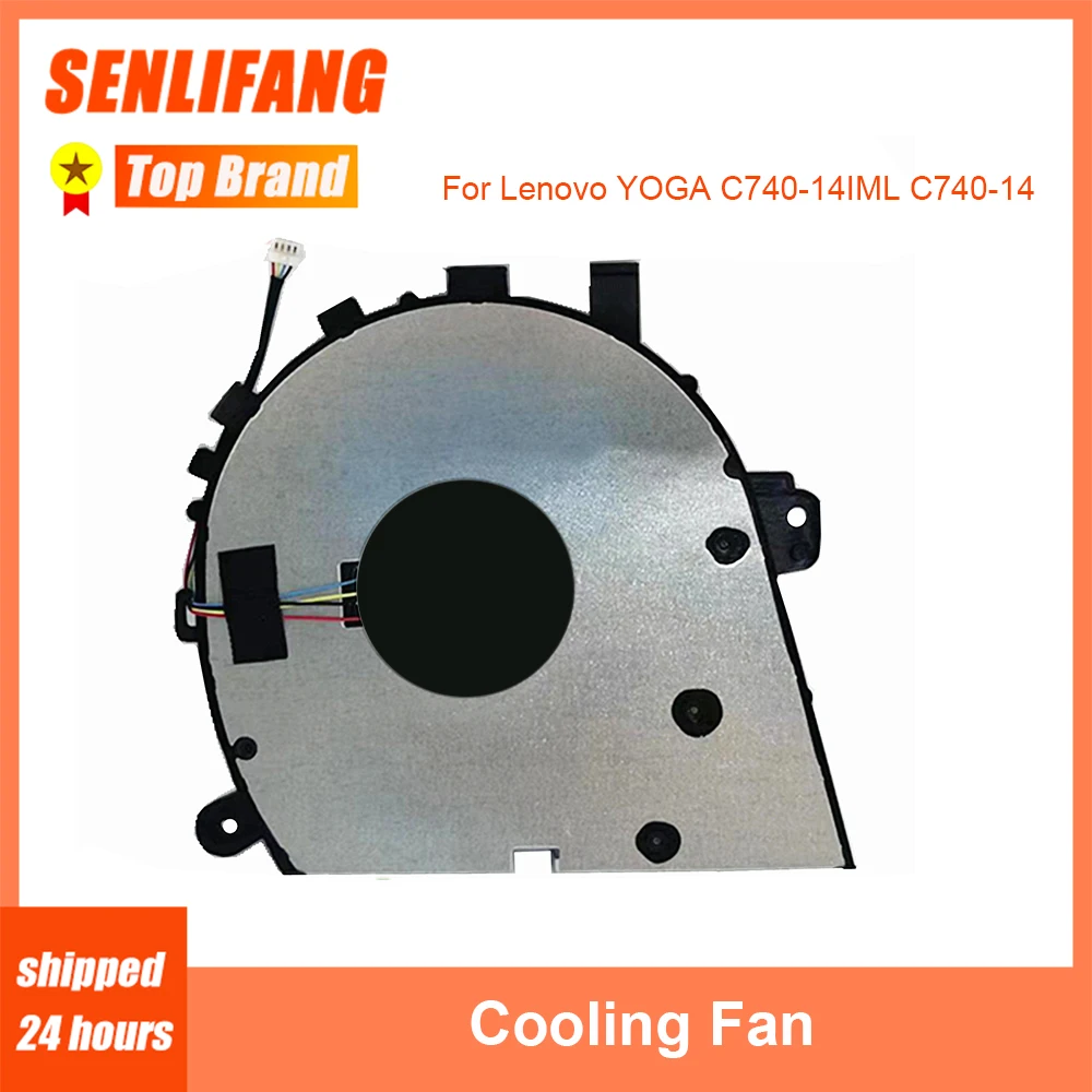 Новый вентилятор ЦП для Lenovo YOGA C740-14IML, охлаждающий 4-линейный ноутбук