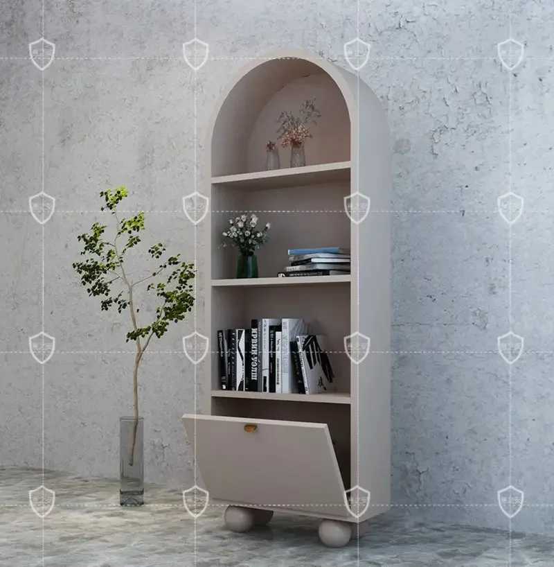 Шкаф для хранения простой современный книжный шкаф маленькой квартиры детский