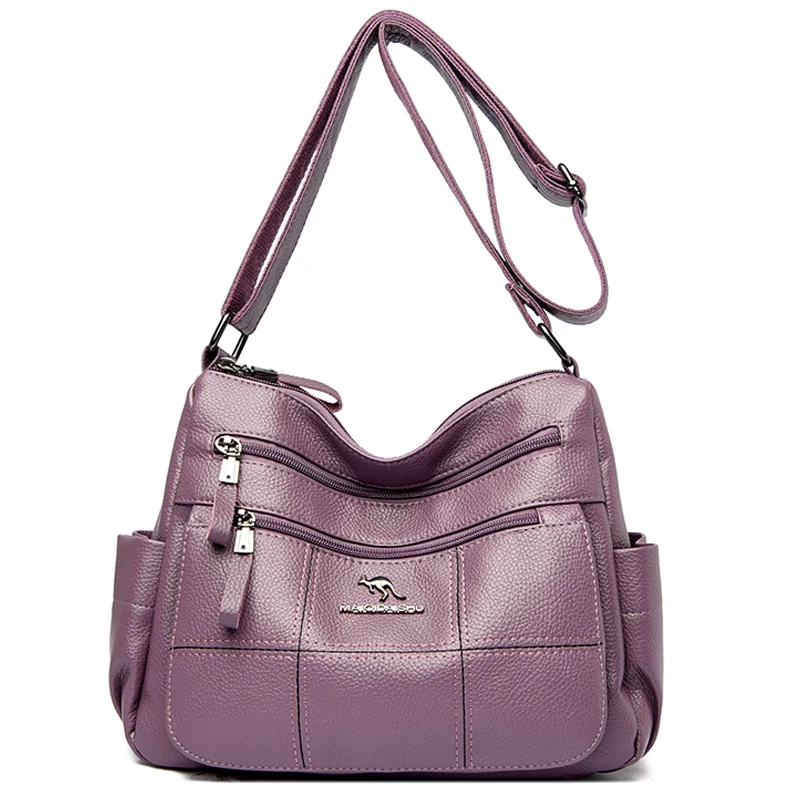 

2023 Luxury Designer Women Shoulder Bags High Quality Soft Leather Female bag Sac A Main Casual Crossbody Bags For Women Bolsas